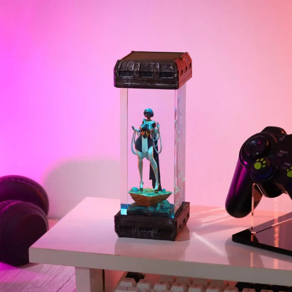 2B Nier Night Lamp Nier Automata diorama resin Lamp