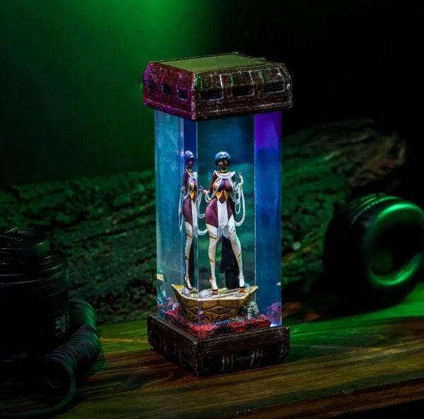 2B Nier Night Lamp Nier Automata diorama resin Lamp