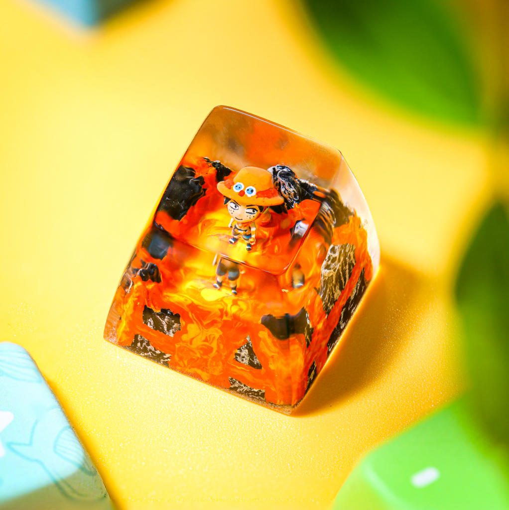 Key Cap Rasin One Piace Ace One Piece Keycap – Egoartbyvan