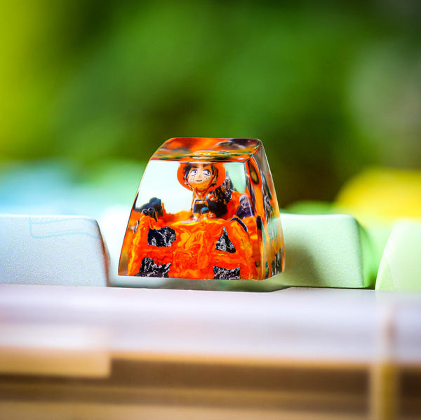 Key Cap Rasin One Piace Ace One Piece Keycap – Egoartbyvan