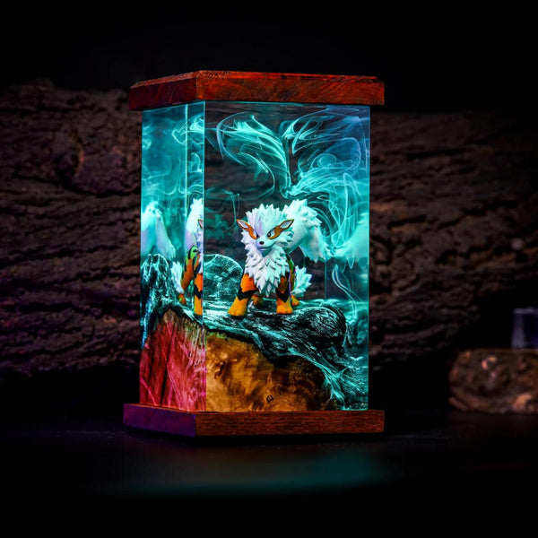 Arcanine Pokemon Resin Night Light