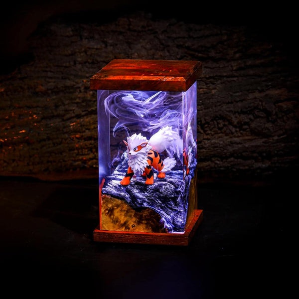 Arcanine Pokemon Resin Night Light