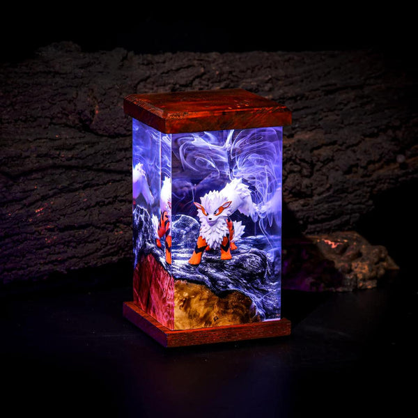 Arcanine Pokemon Resin Night Light