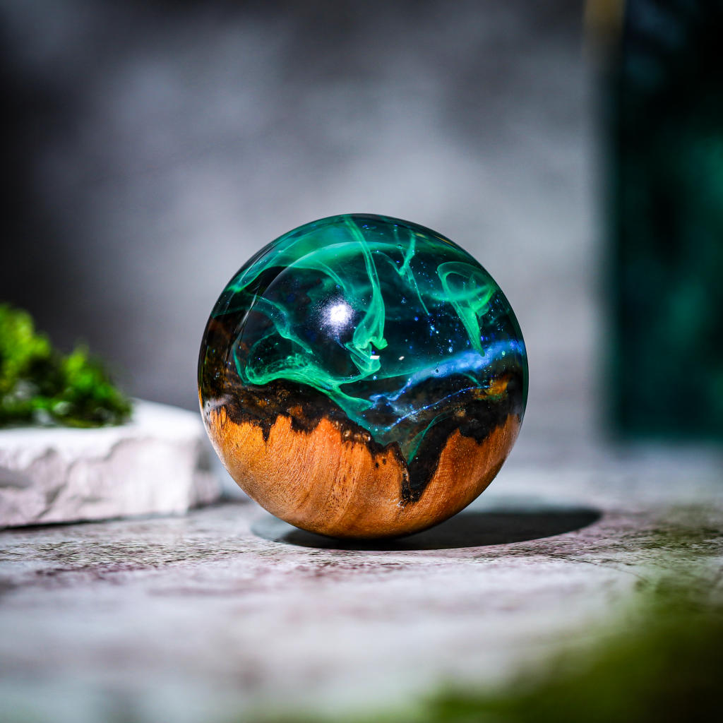 Aurora Borealis Paperweight