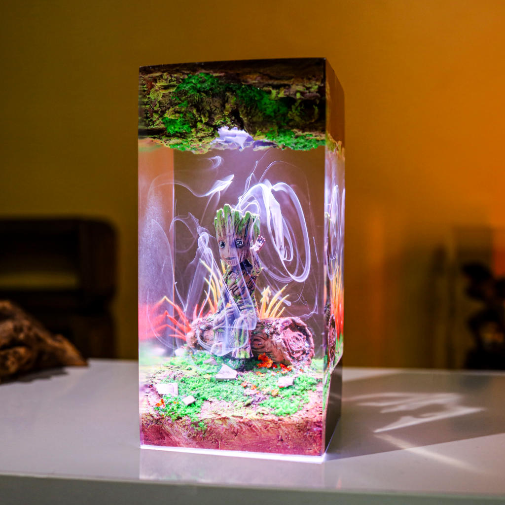 Baby Groot Night Light – Egoartbyvan