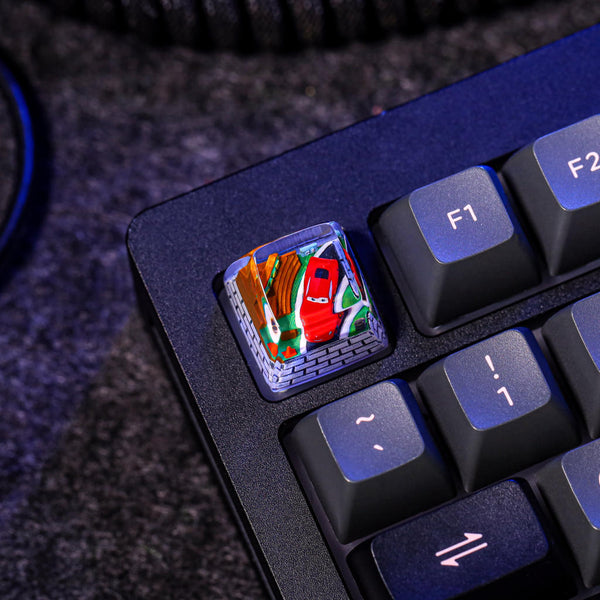 Cars Lightning McQueen Keycap