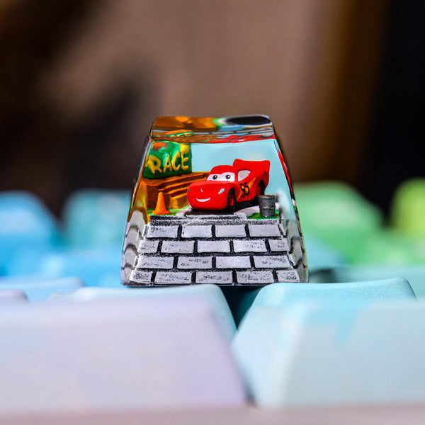 Cars Lightning McQueen Keycap