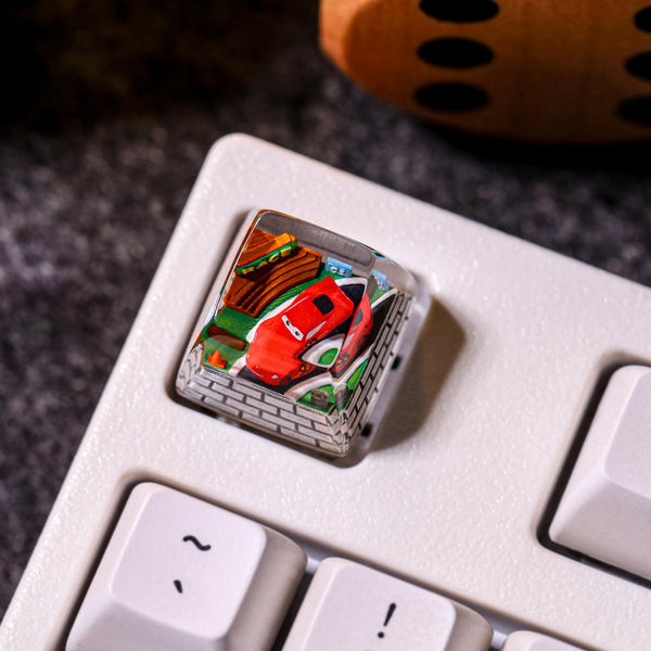 Cars Lightning McQueen Keycap
