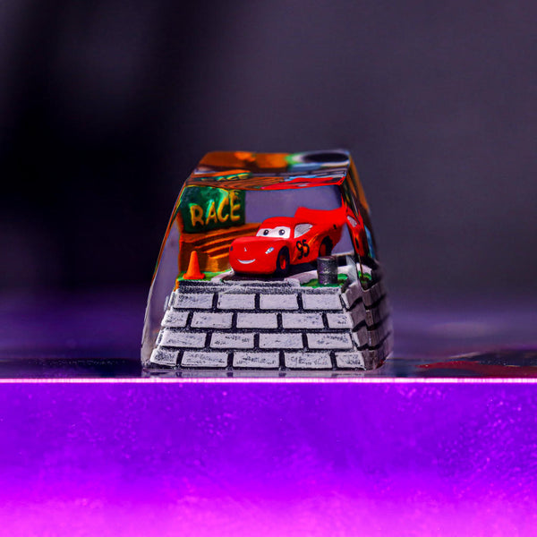 Cars Lightning McQueen Keycap
