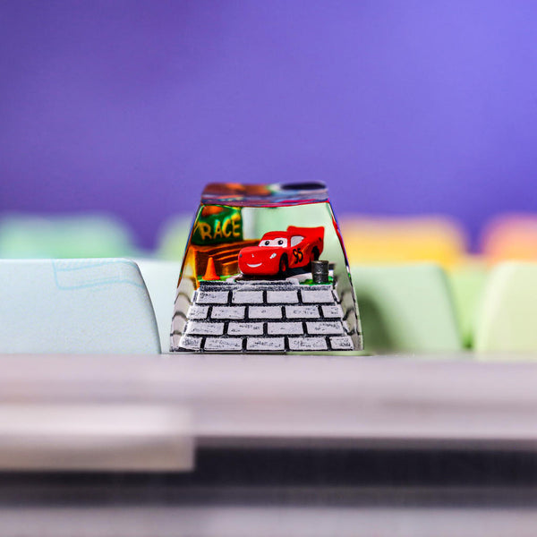 Cars Lightning McQueen Keycap