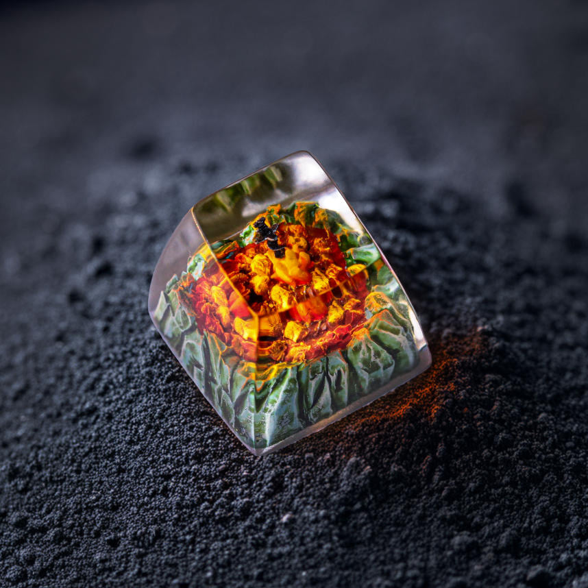 Dark Souls Fire Glowing Sword Keycap