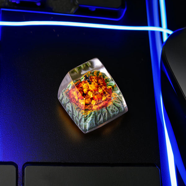 Dark Souls Fire Glowing Sword Keycap