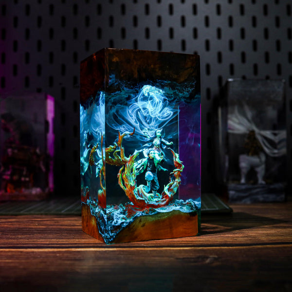 Demon Slayer Tanjiro & Nezuko Lamp Ver 2