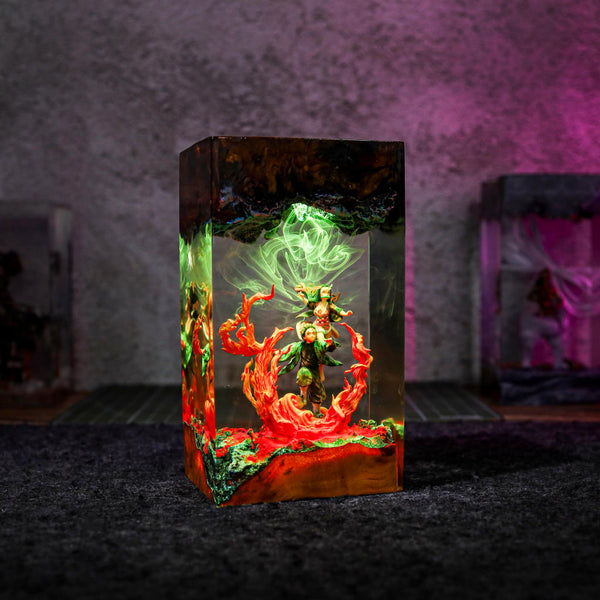 Demon Slayer Tanjiro & Nezuko Lamp Ver 2