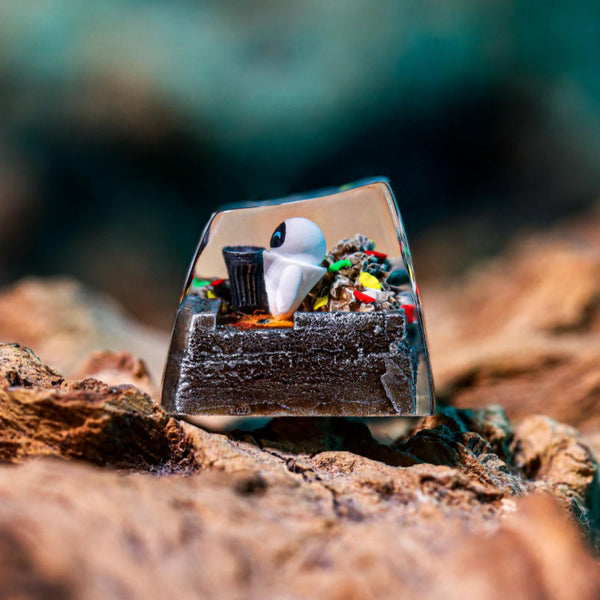 WALL-E Eve Artisan Keycap