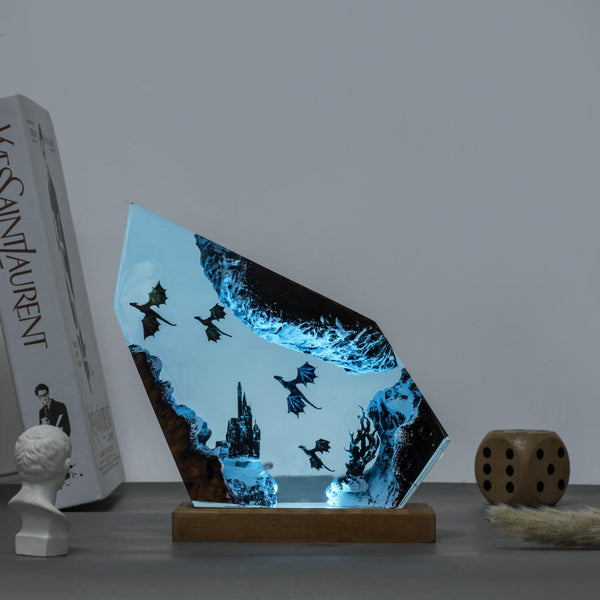 Fire and Ice Dragon Night Light ver 2