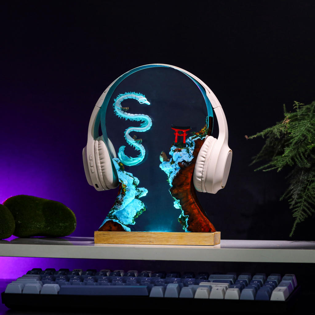 Haku & Totoro Headphone Stand