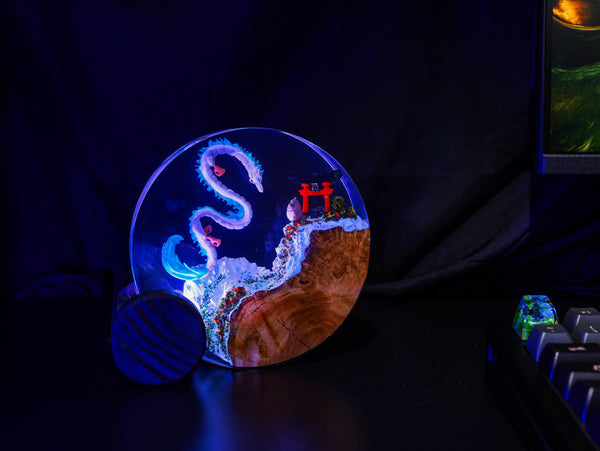 Haku and Totoro Night Light