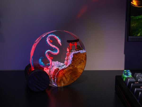 Haku and Totoro Night Light