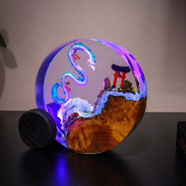Haku and Totoro Night Light