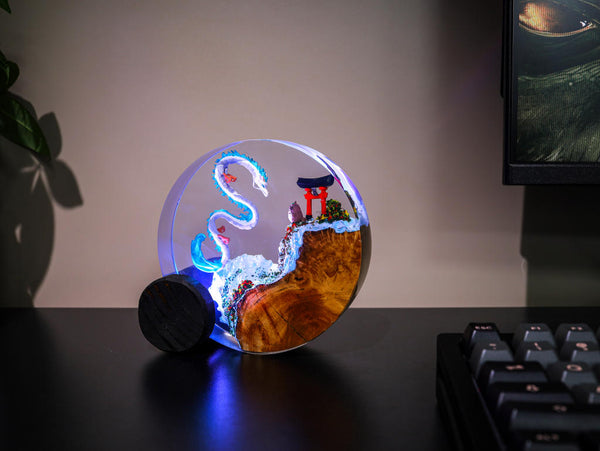 Haku and Totoro Night Light