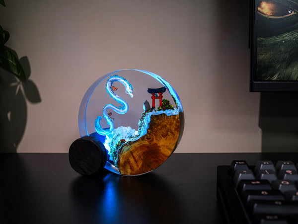 Haku and Totoro Night Light