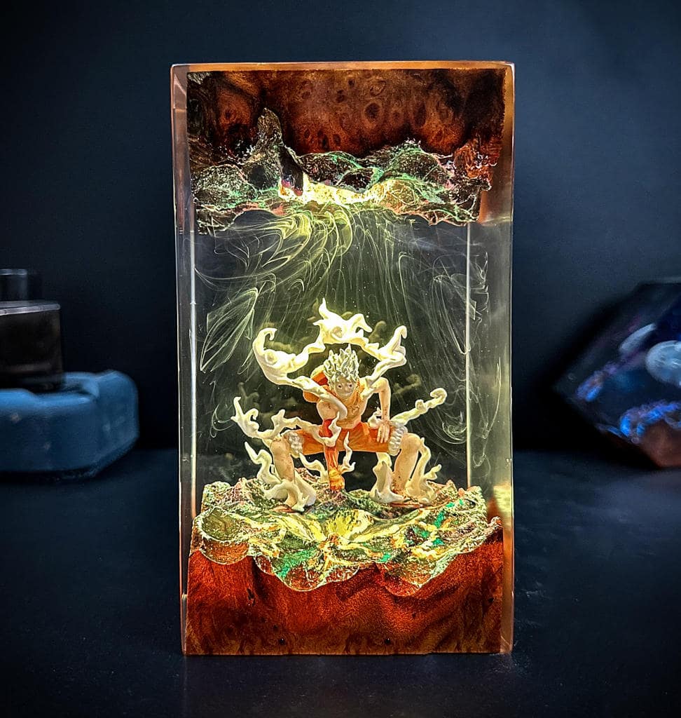 gear 5 lamp GEAR 5 Luffy One Piece Epoxy Lamp