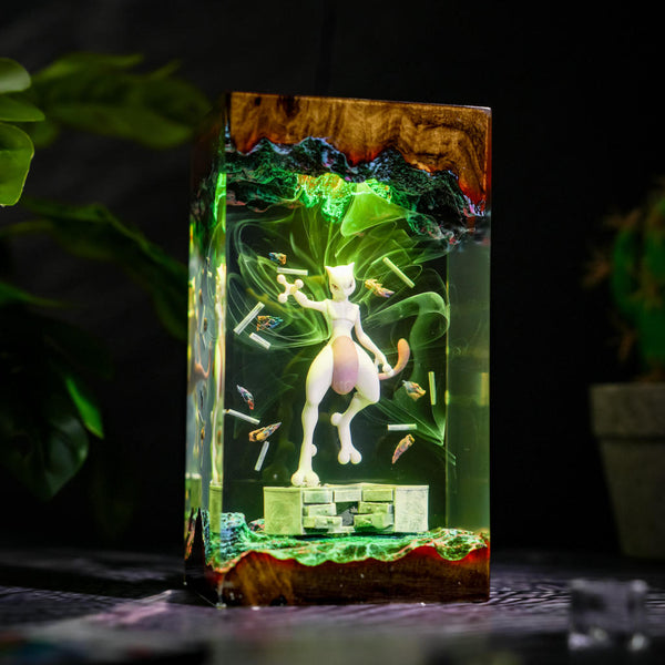 MEWTWO Epoxy Lamp