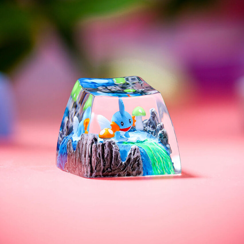 Mudkip Pokemon Keycap ver 2
