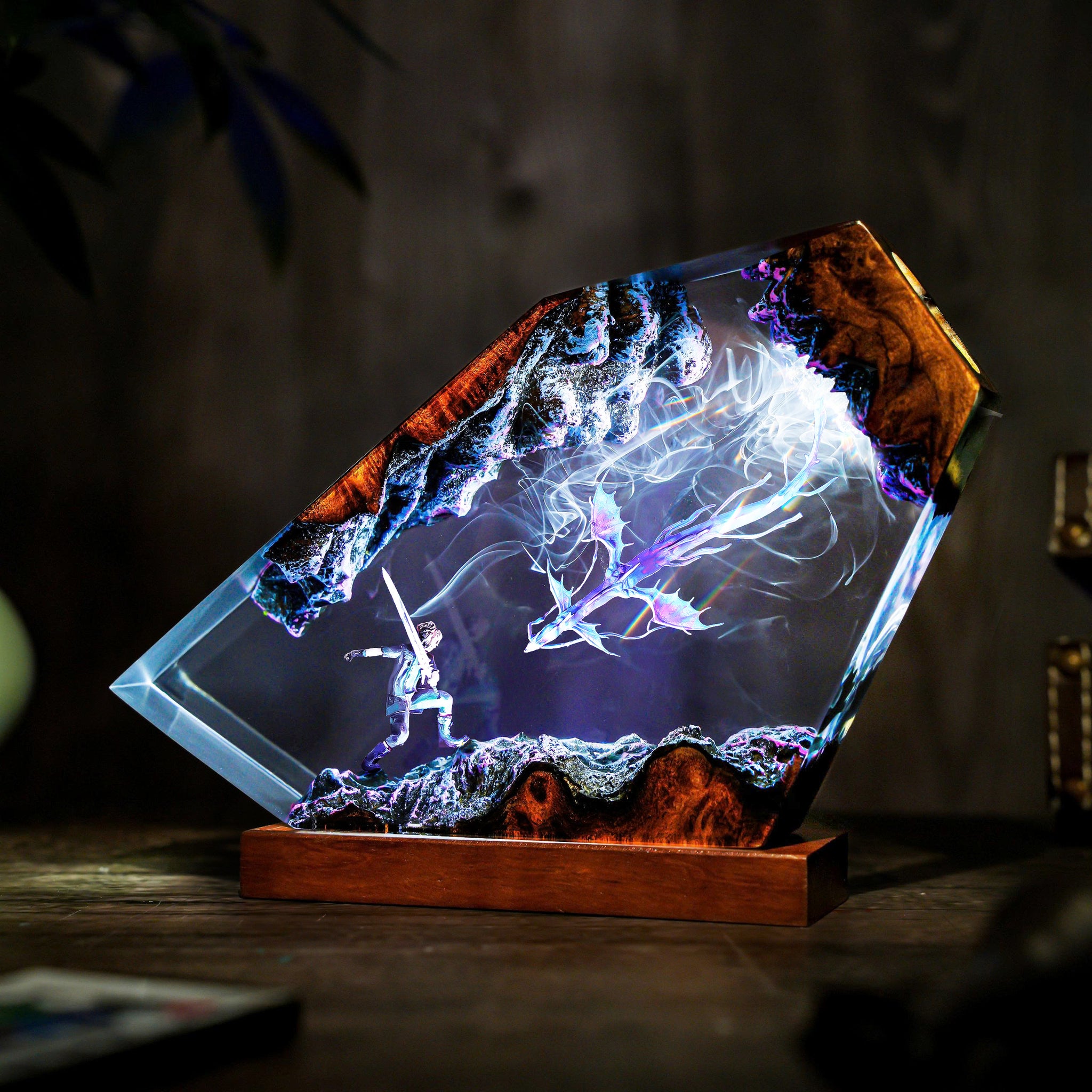 Noctis vs Leviathan Final Fantasy Lamp