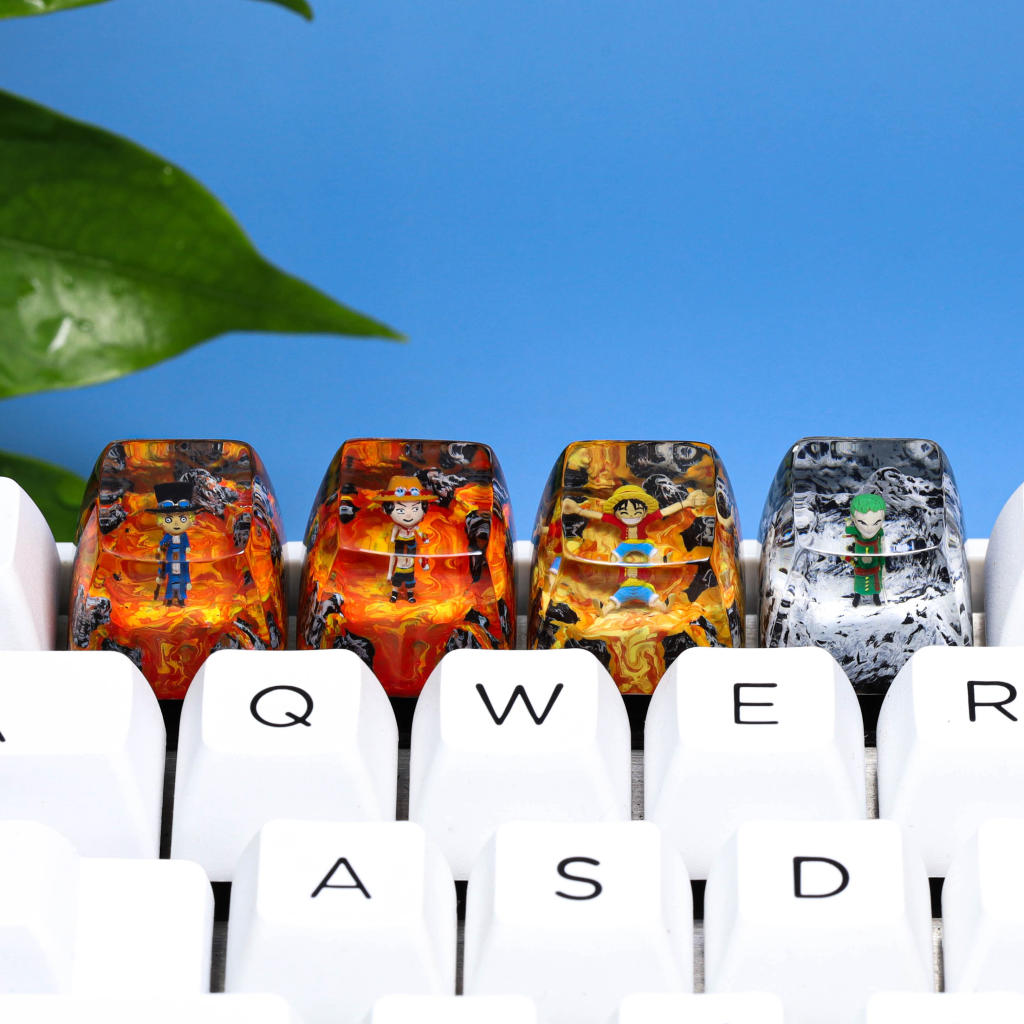 One Piece resin keycap - ACE