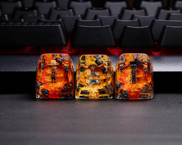 One Piece resin keycap - ACE