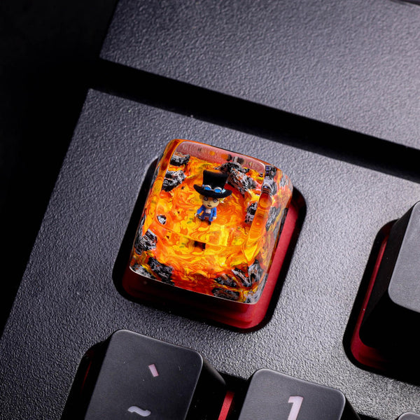 One Piece resin keycap - ACE