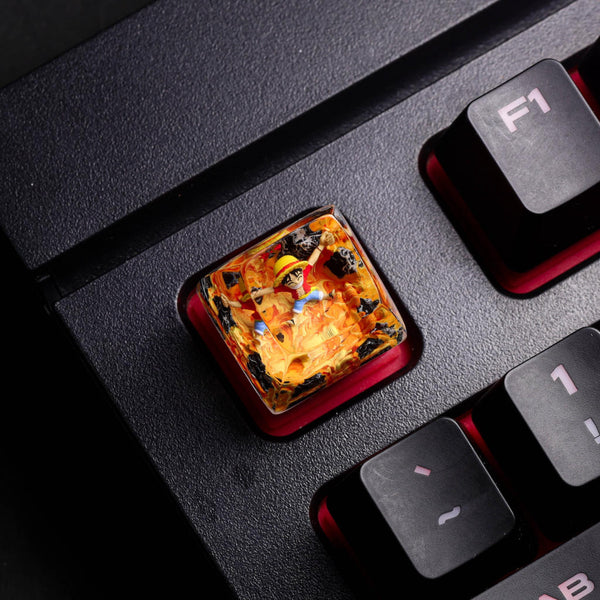 One Piece resin keycap - ACE
