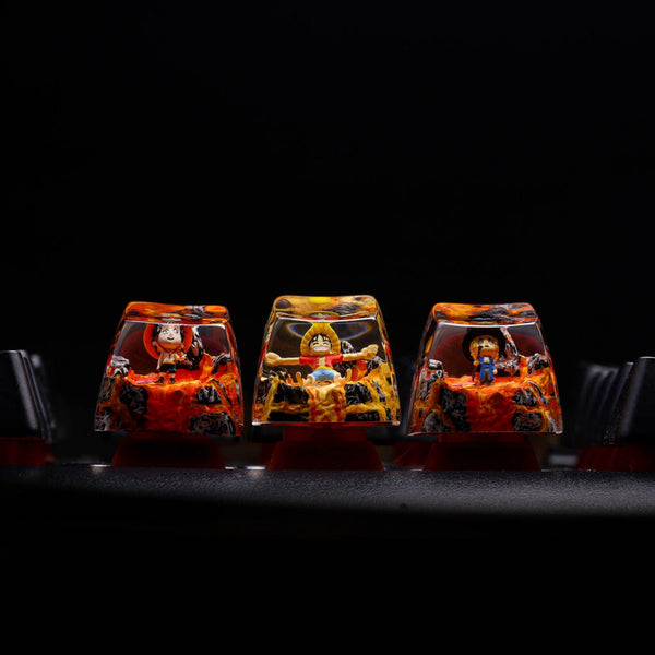 One Piece resin keycap - ACE