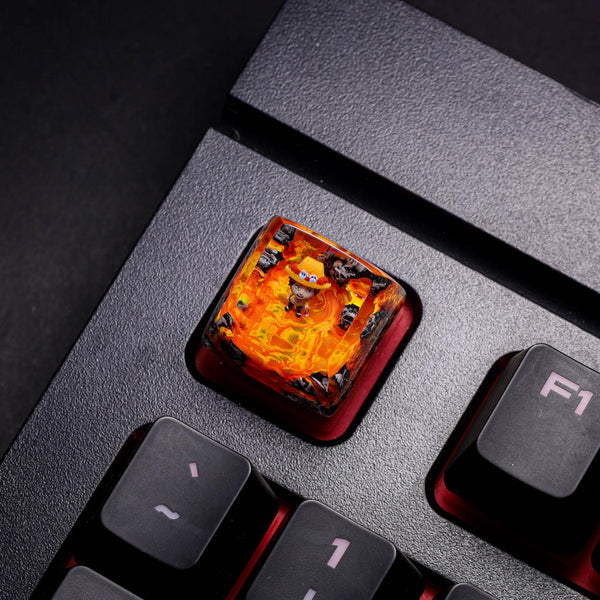 One Piece resin keycap - ACE