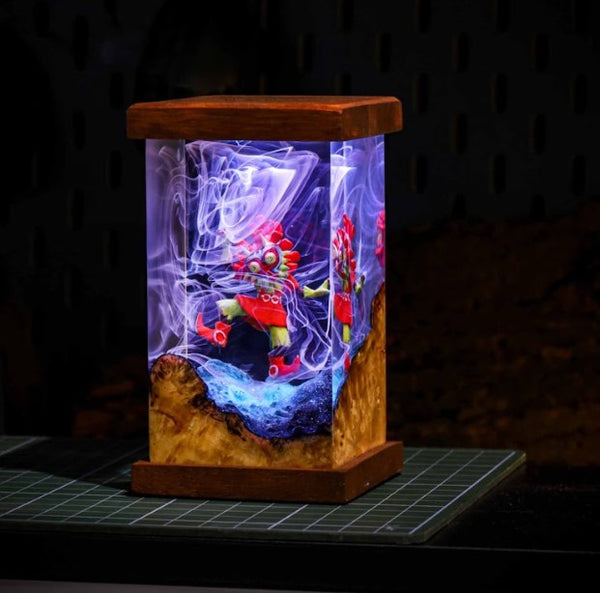 Skullkid Zelda Epoxy Night Light