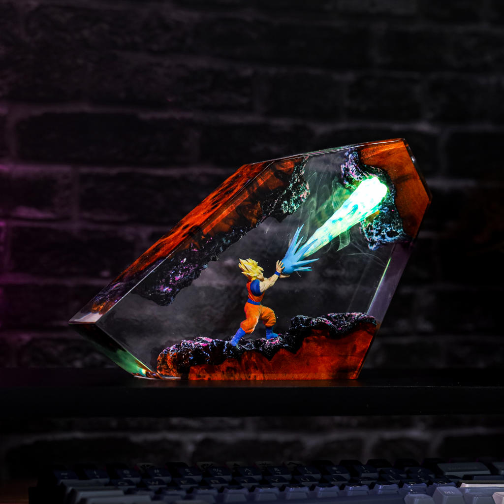 Son Goku Dragon Ball Epoxy Lamp – Egoartbyvan