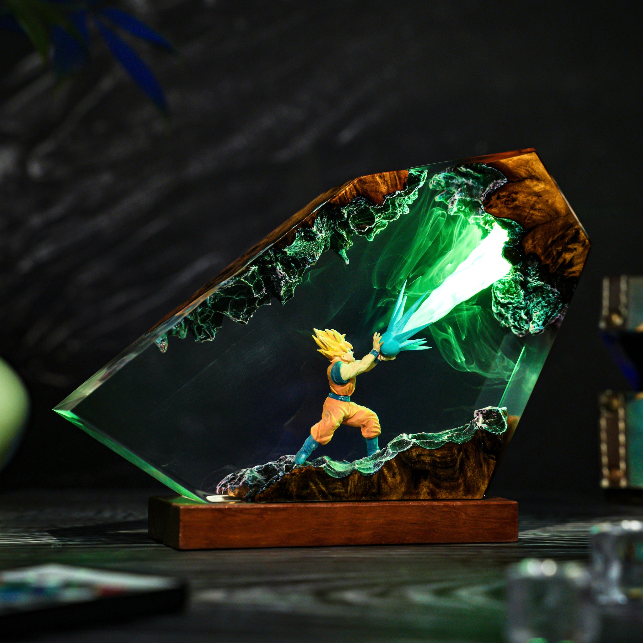 Son Goku Dragon Ball Epoxy Lamp