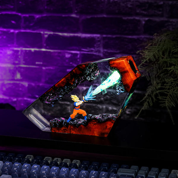 Son Goku Dragon Ball Epoxy Lamp