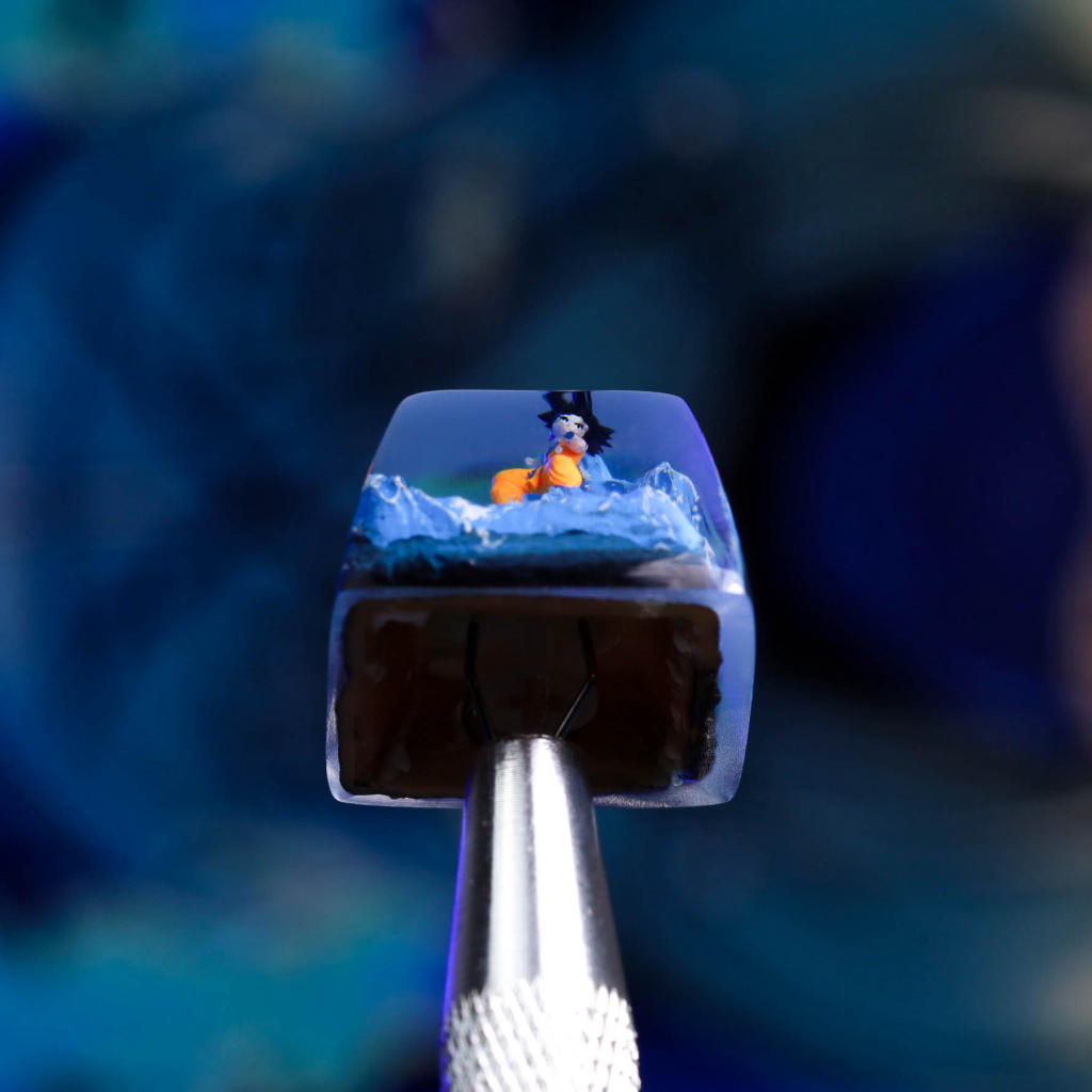 Son Goku artisan keycap – Egoartbyvan