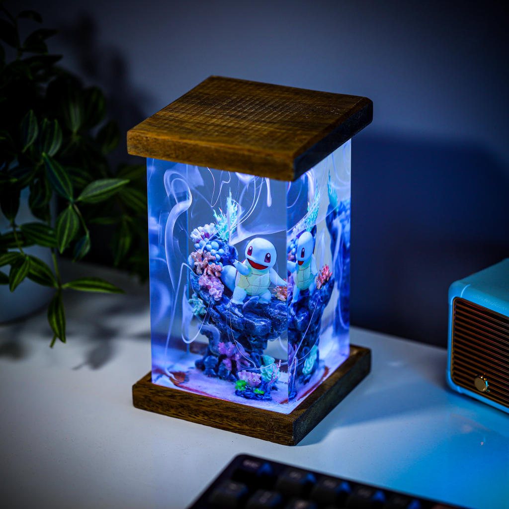 Squirtle Pokemon Night Lamp – Egoartbyvan