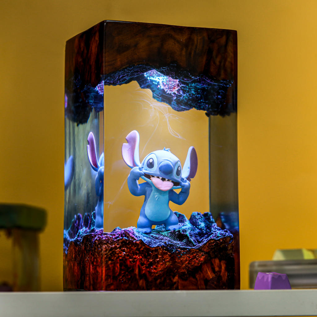 Stitch Epoxy Night Light – Egoartbyvan