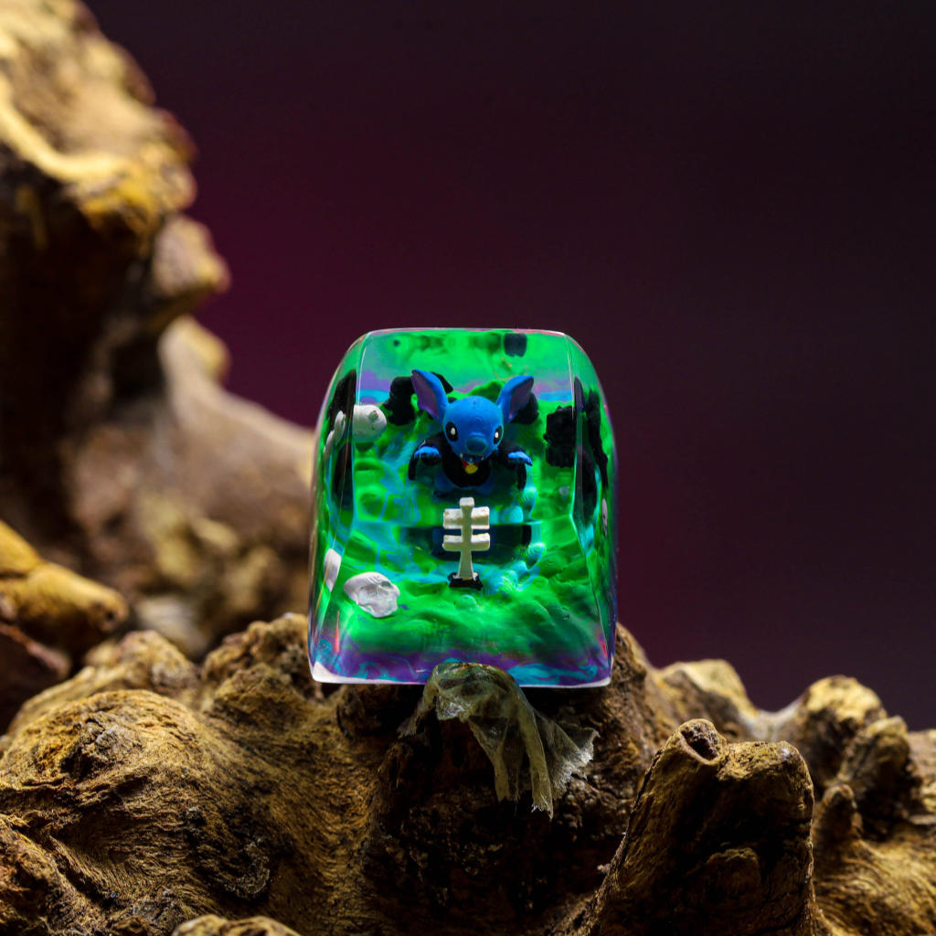 Stitch Halloween keycap – Egoartbyvan