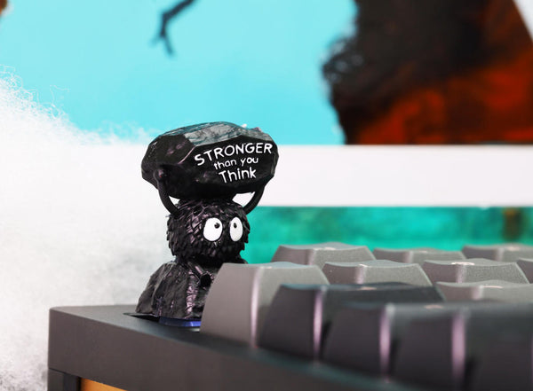 Susuwatari Soot Spirit artisan keycap
