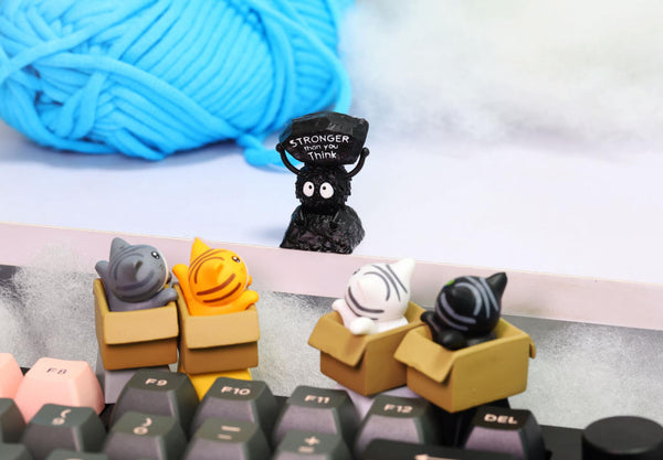 Susuwatari Soot Spirit artisan keycap