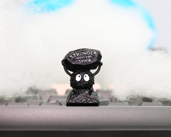 Susuwatari Soot Spirit artisan keycap