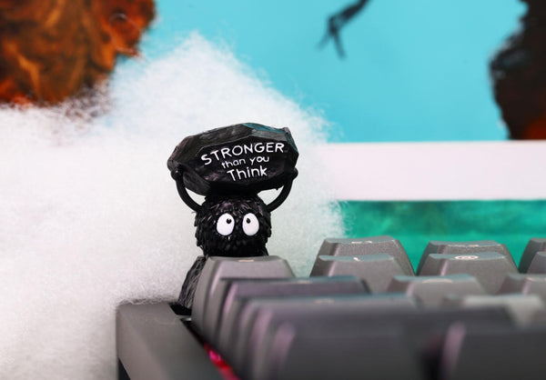 Susuwatari Soot Spirit artisan keycap