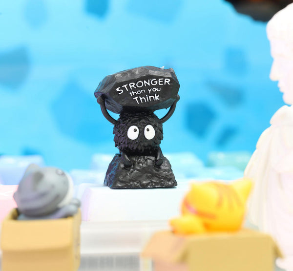 Susuwatari Soot Spirit artisan keycap
