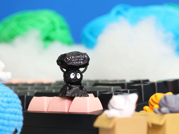 Susuwatari Soot Spirit artisan keycap